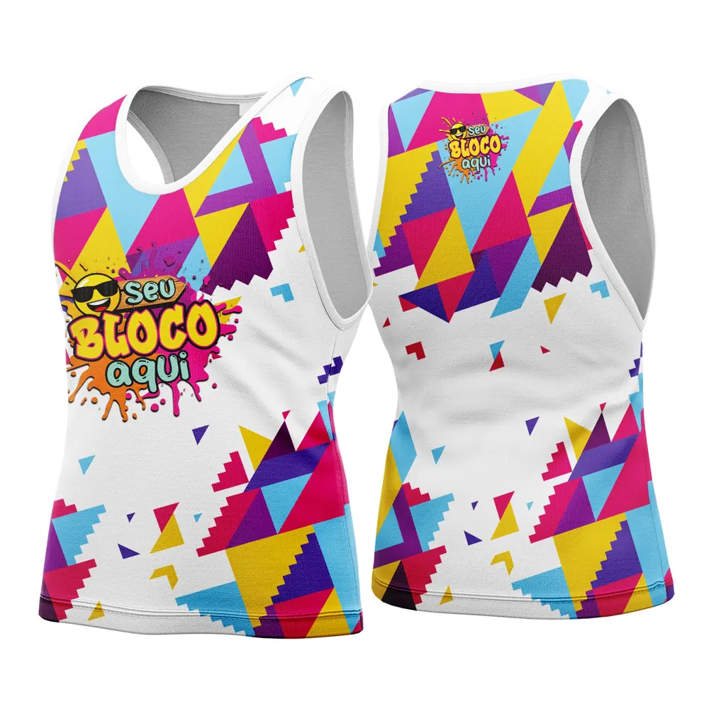 Camisa Abadá Carnaval Personalizada 2026 Modelo 57