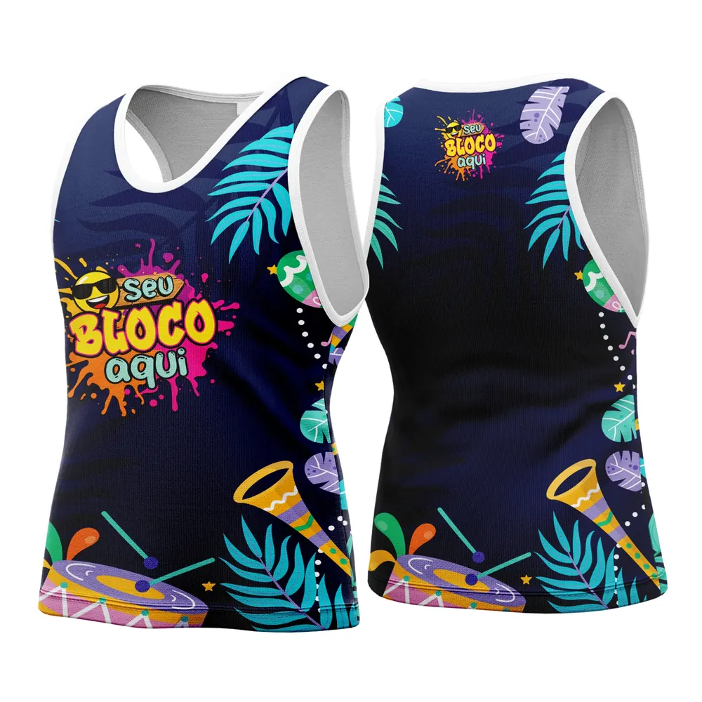 Camisa Abadá Carnaval Personalizada 2026 Modelo 03