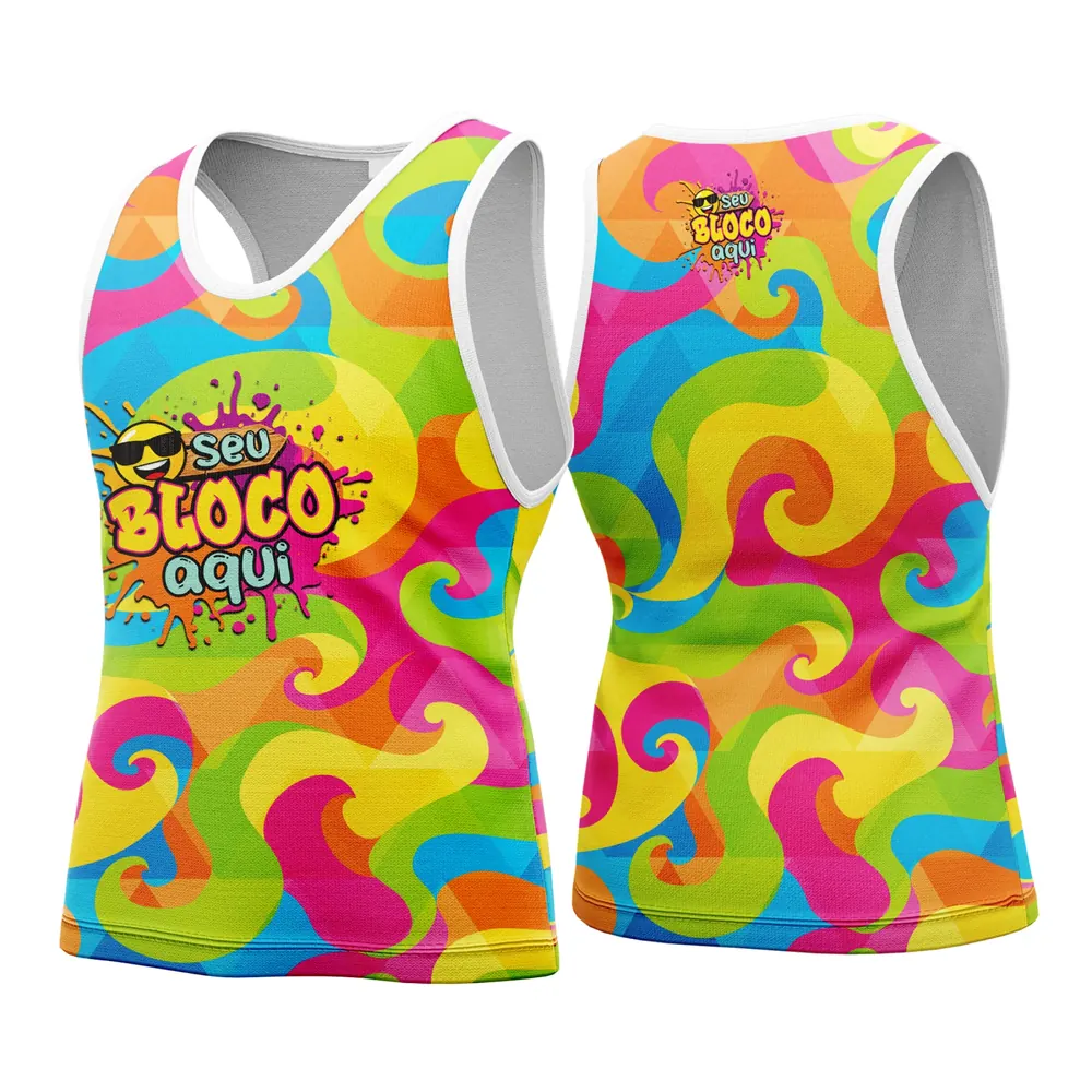 Camisa Abadá Carnaval Personalizada 2026 Modelo 129