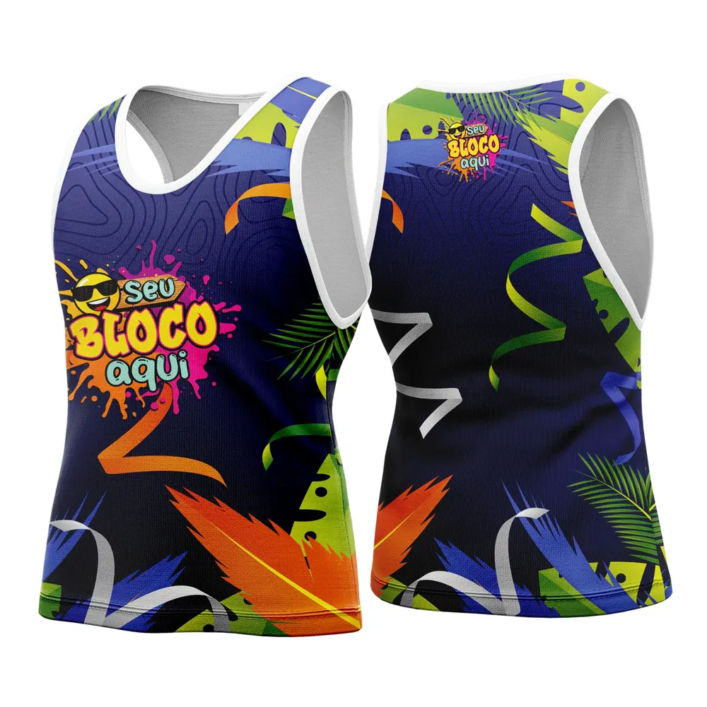 Camisa Abadá Carnaval Personalizada 2026 Modelo 138