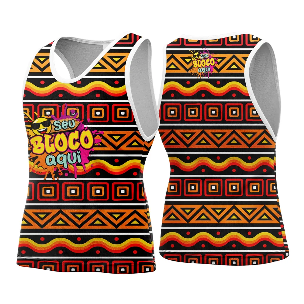Camisa Abadá Carnaval Personalizada 2026 Modelo 98