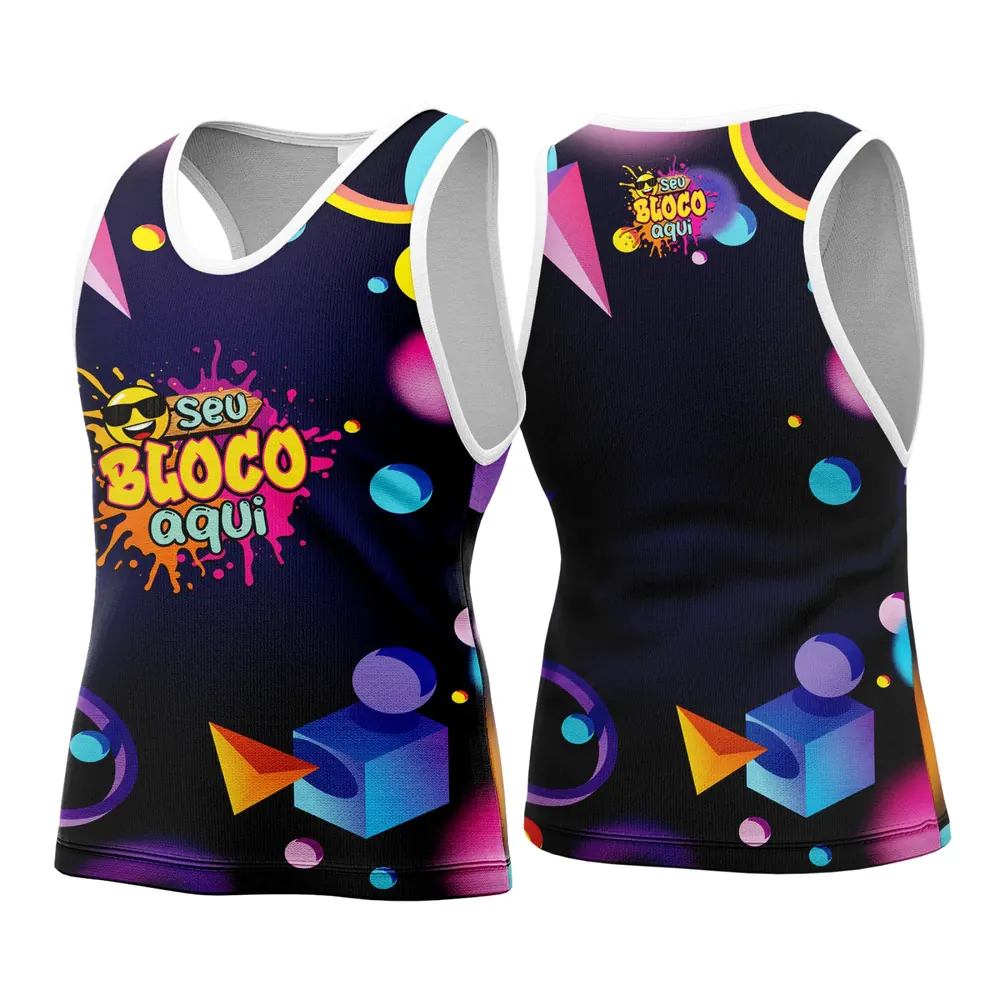 Camisa Abadá Carnaval Personalizada 2026 Modelo 09