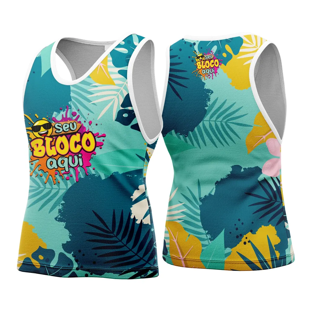 Camisa Abadá Carnaval Personalizada 2026 Modelo 136