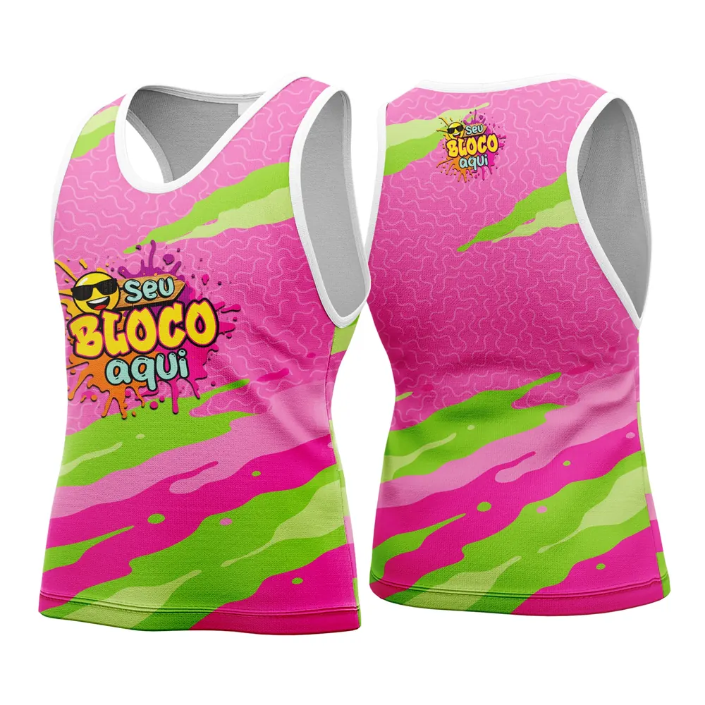 Camisa Abadá Carnaval Personalizada 2026 Modelo 126