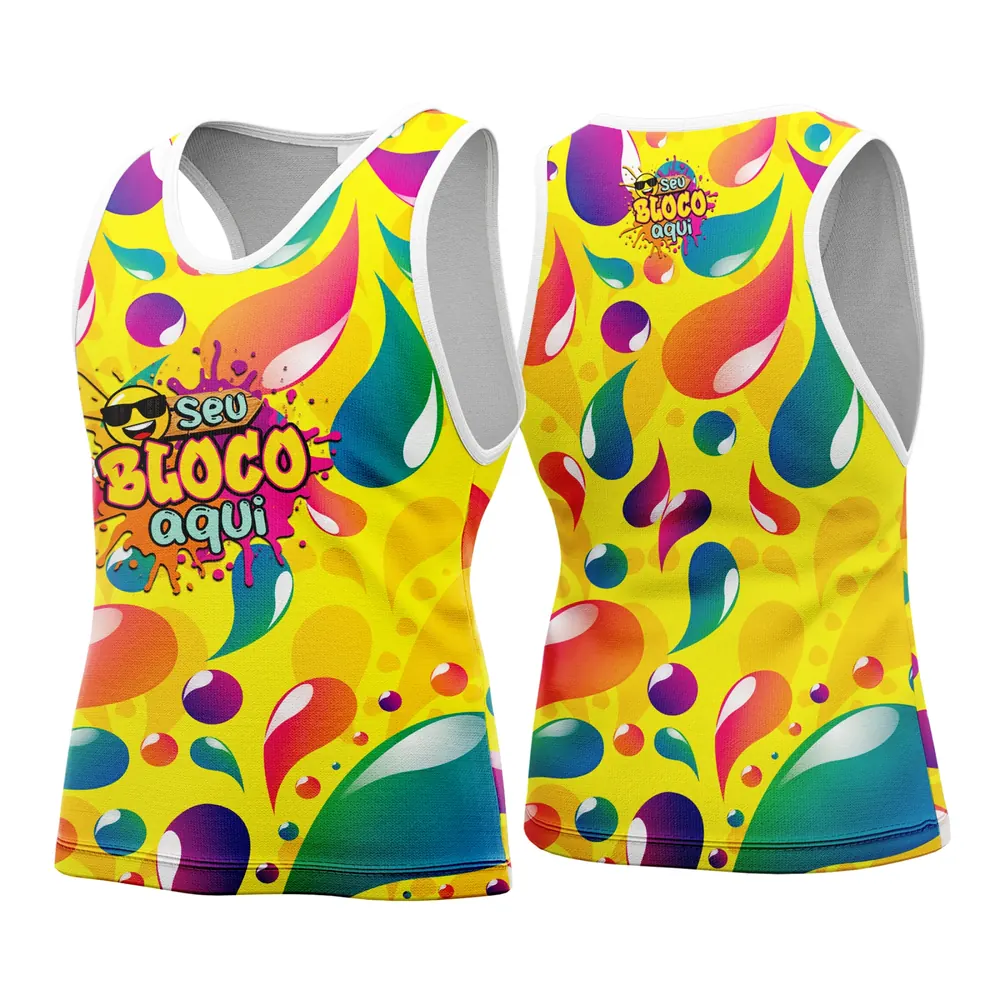 Camisa Abadá Carnaval Personalizada 2026 Modelo 40
