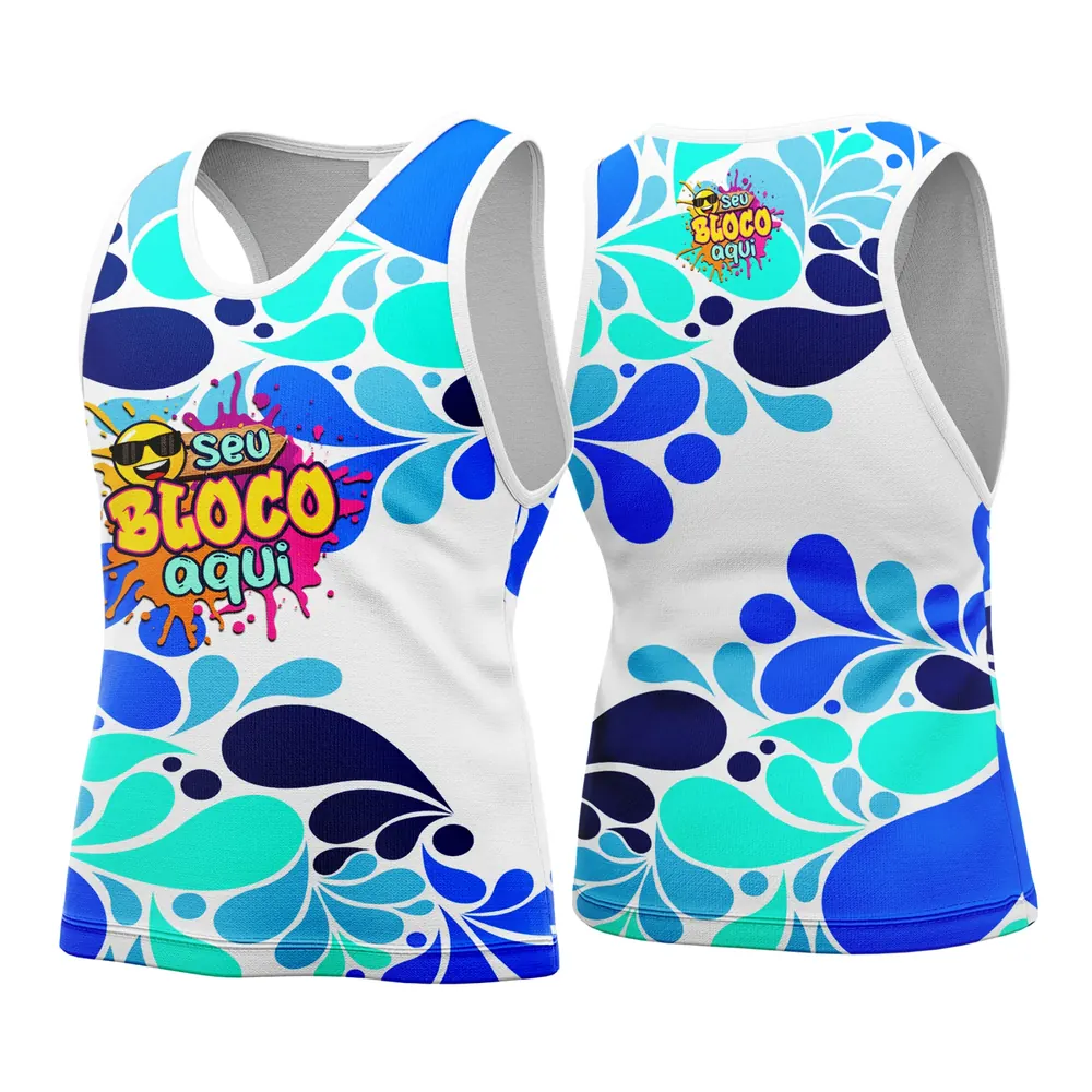 Camisa Abadá Carnaval Personalizada 2026 Modelo 90
