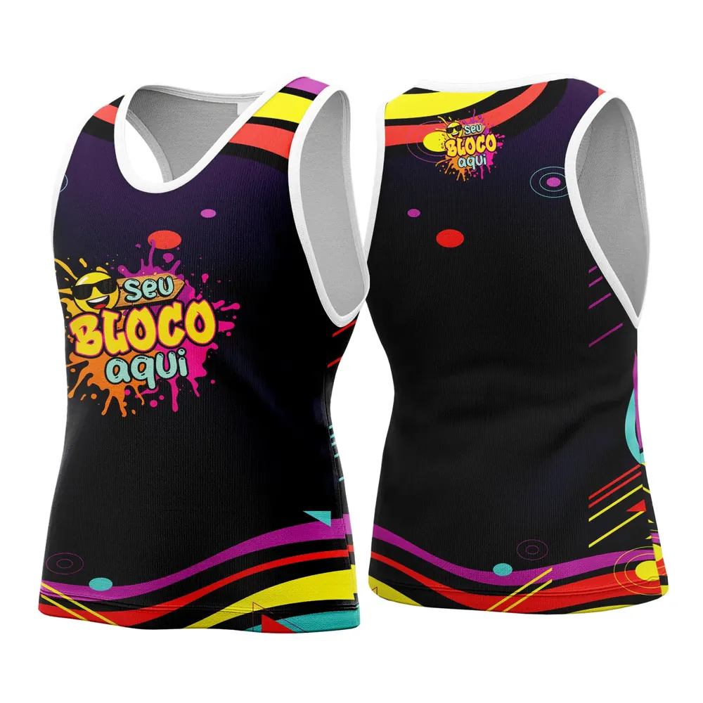 Camisa Abadá Carnaval Personalizada 2026 Modelo 59