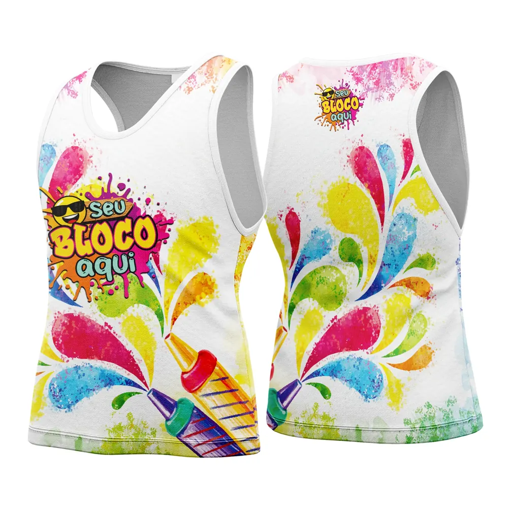 Camisa Abadá Carnaval Personalizada 2026 Modelo 114