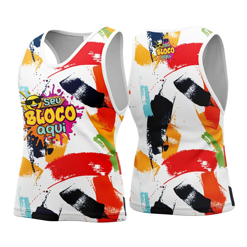 Camisa Abadá Carnaval Personalizada 2026 Modelo 107