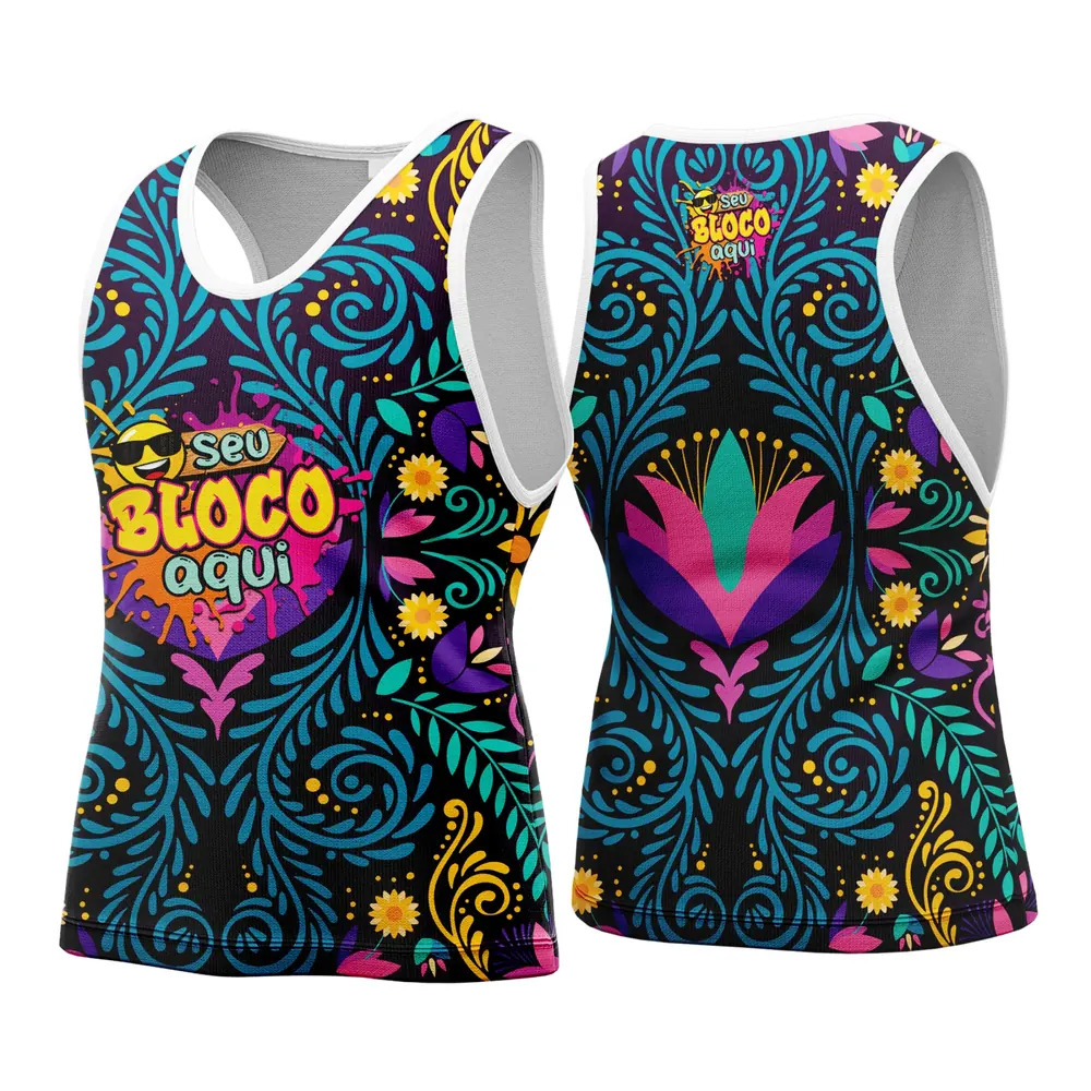 Camisa Abadá Carnaval Personalizada 2026 Modelo 07