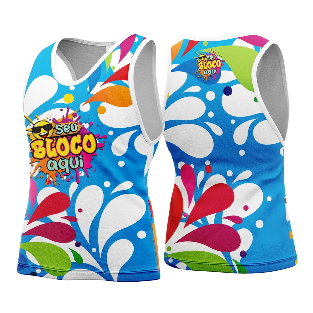 Camisa Abadá Carnaval Personalizada 2026 Modelo 25