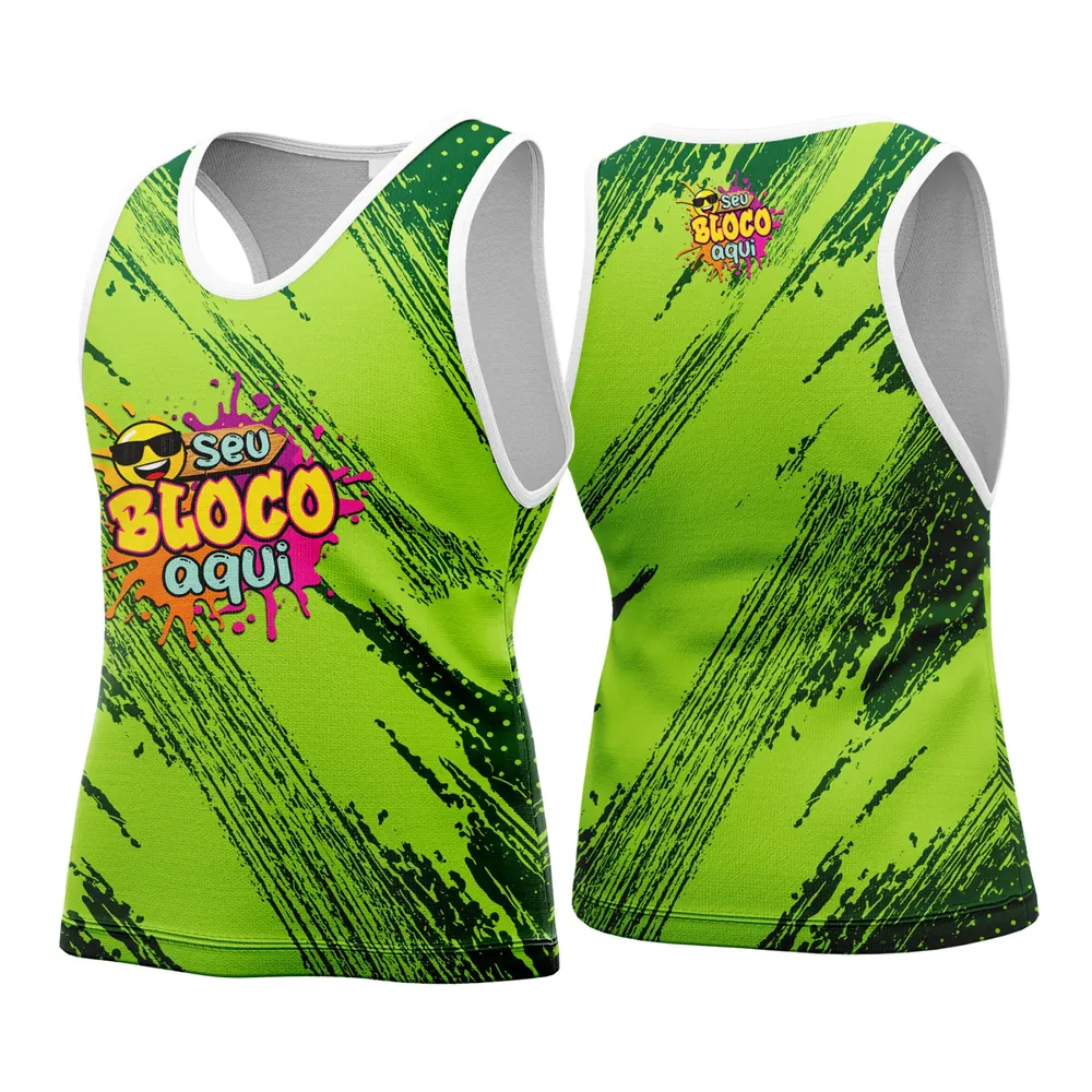 Camisa Abadá Carnaval Personalizada 2026 Modelo 158