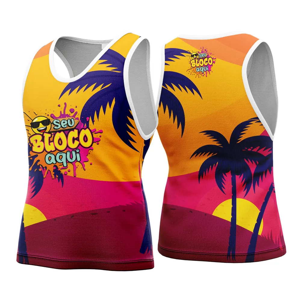Camisa Abadá Carnaval Personalizada 2026 Modelo 121