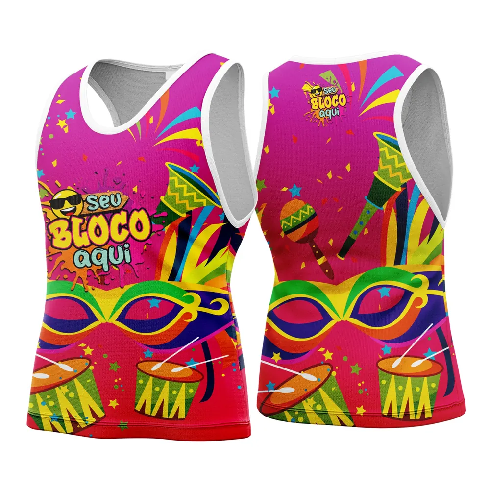 Camisa Abadá Carnaval Personalizada 2026 Modelo 78