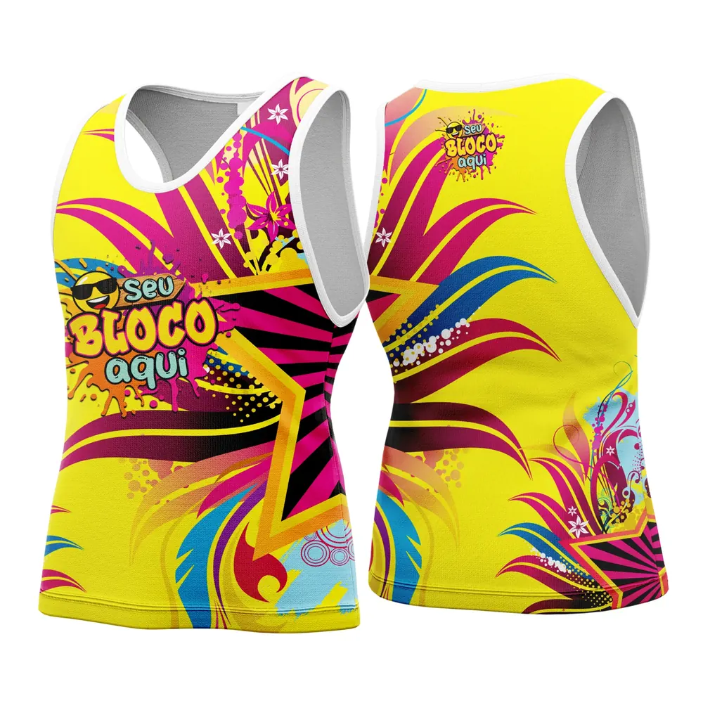 Camisa Abadá Carnaval Personalizada 2026 Modelo 31