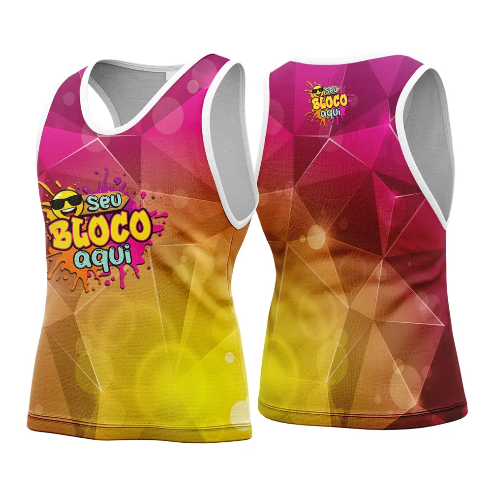 Camisa Abadá Carnaval Personalizada 2026 Modelo 103