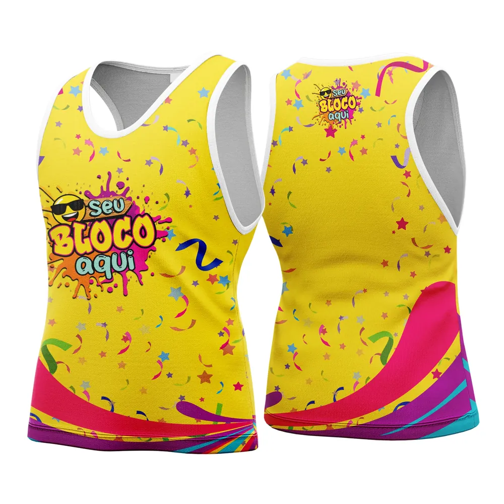 Camisa Abadá Carnaval Personalizada 2026 Modelo 113