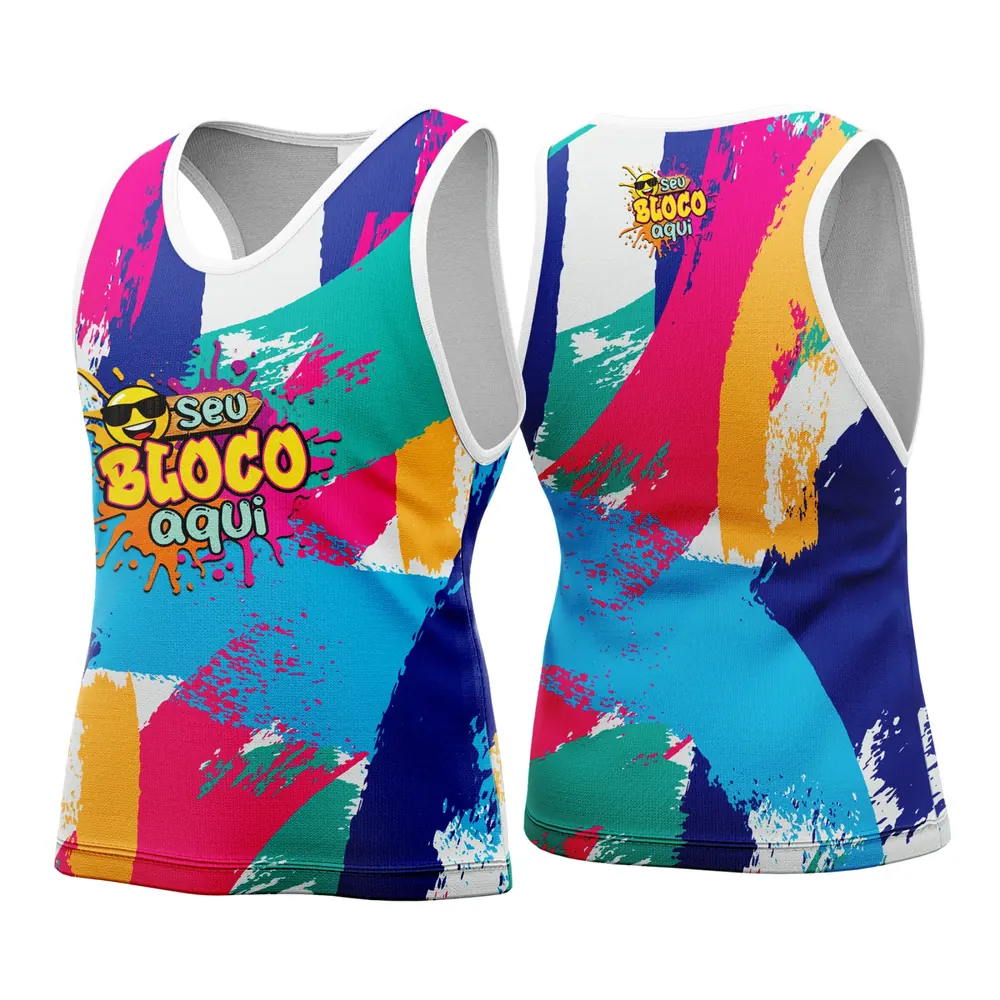 Camisa Abadá Carnaval Personalizada 2026 Modelo 11