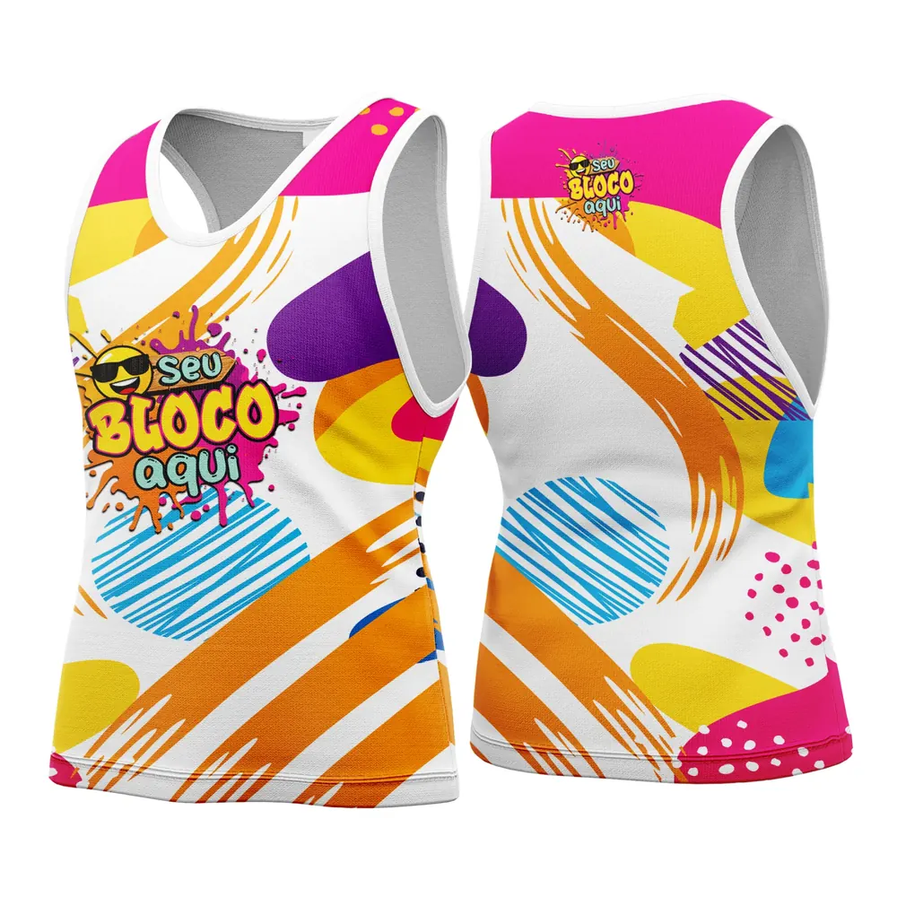 Camisa Abadá Carnaval Personalizada 2026 Modelo 47