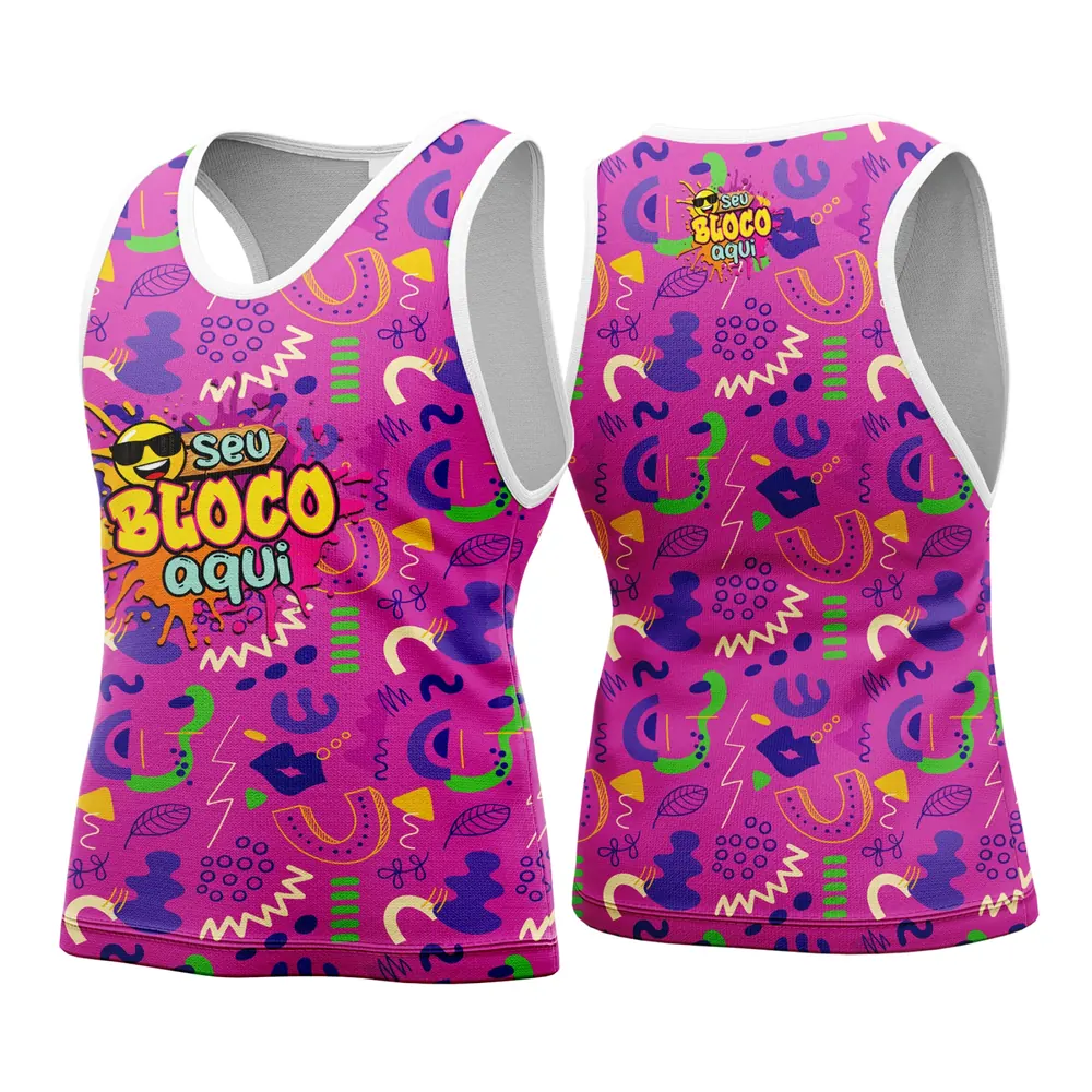 Camisa Abadá Carnaval Personalizada 2026 Modelo 169