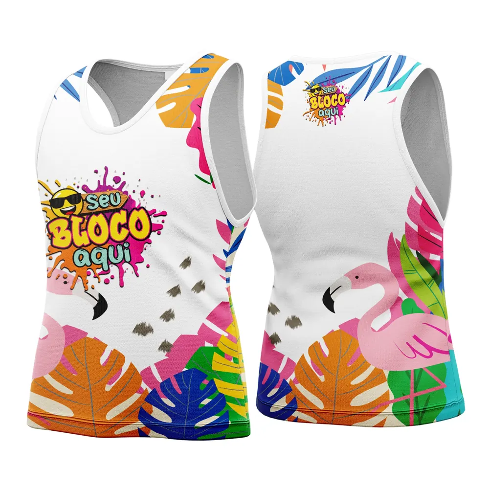 Camisa Abadá Carnaval Personalizada 2026 Modelo 111
