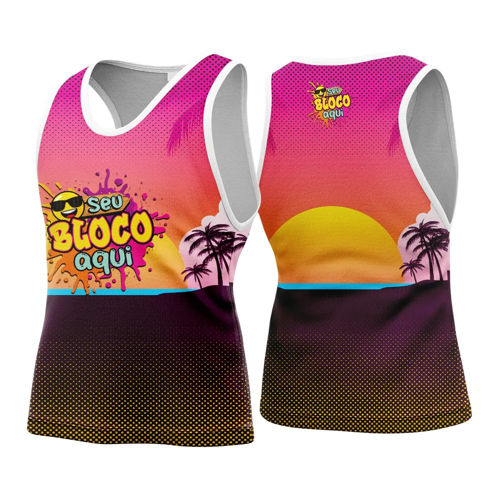 Camisa Abadá Carnaval Personalizada 2026 Modelo 62