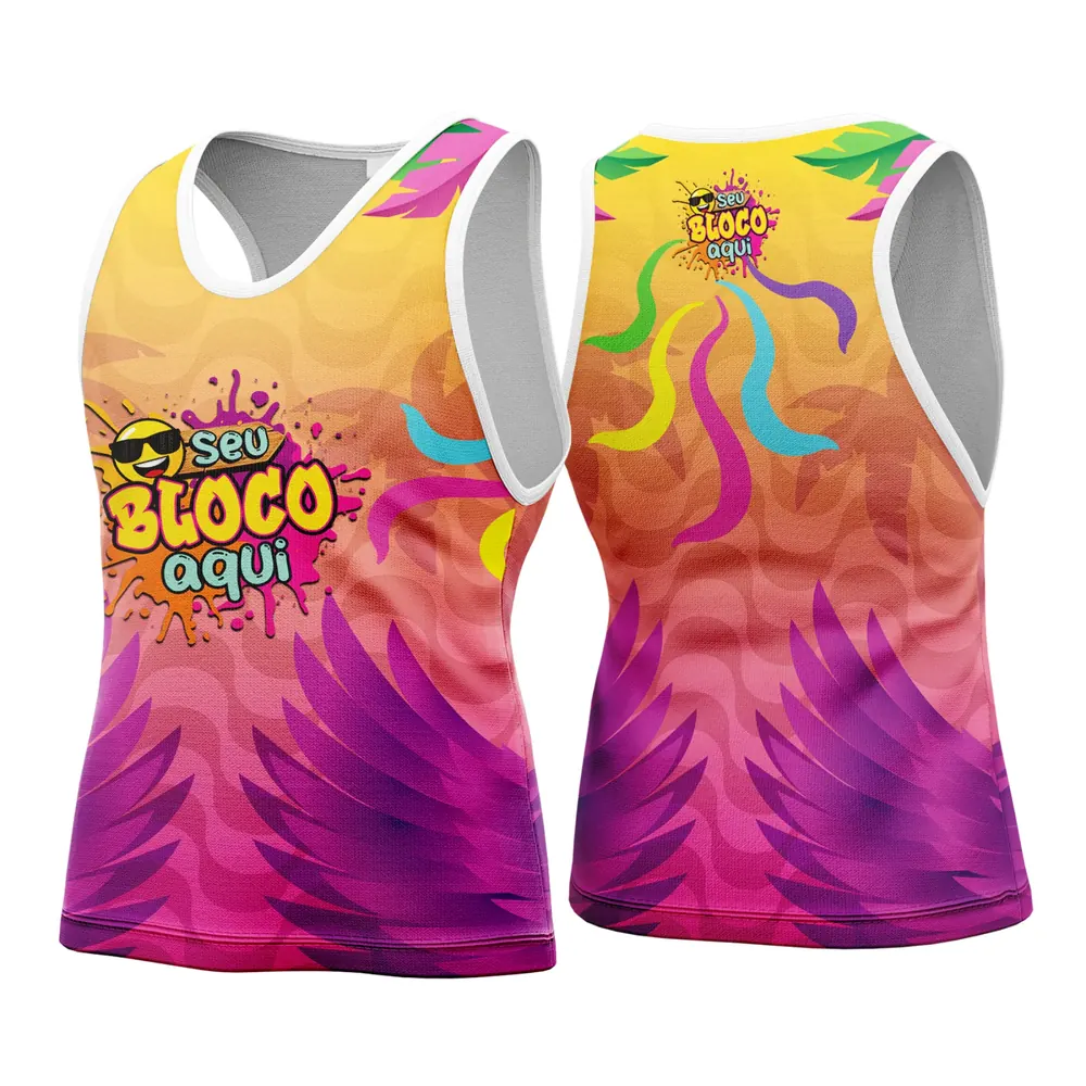 Camisa Abadá Carnaval Personalizada 2026 Modelo 172