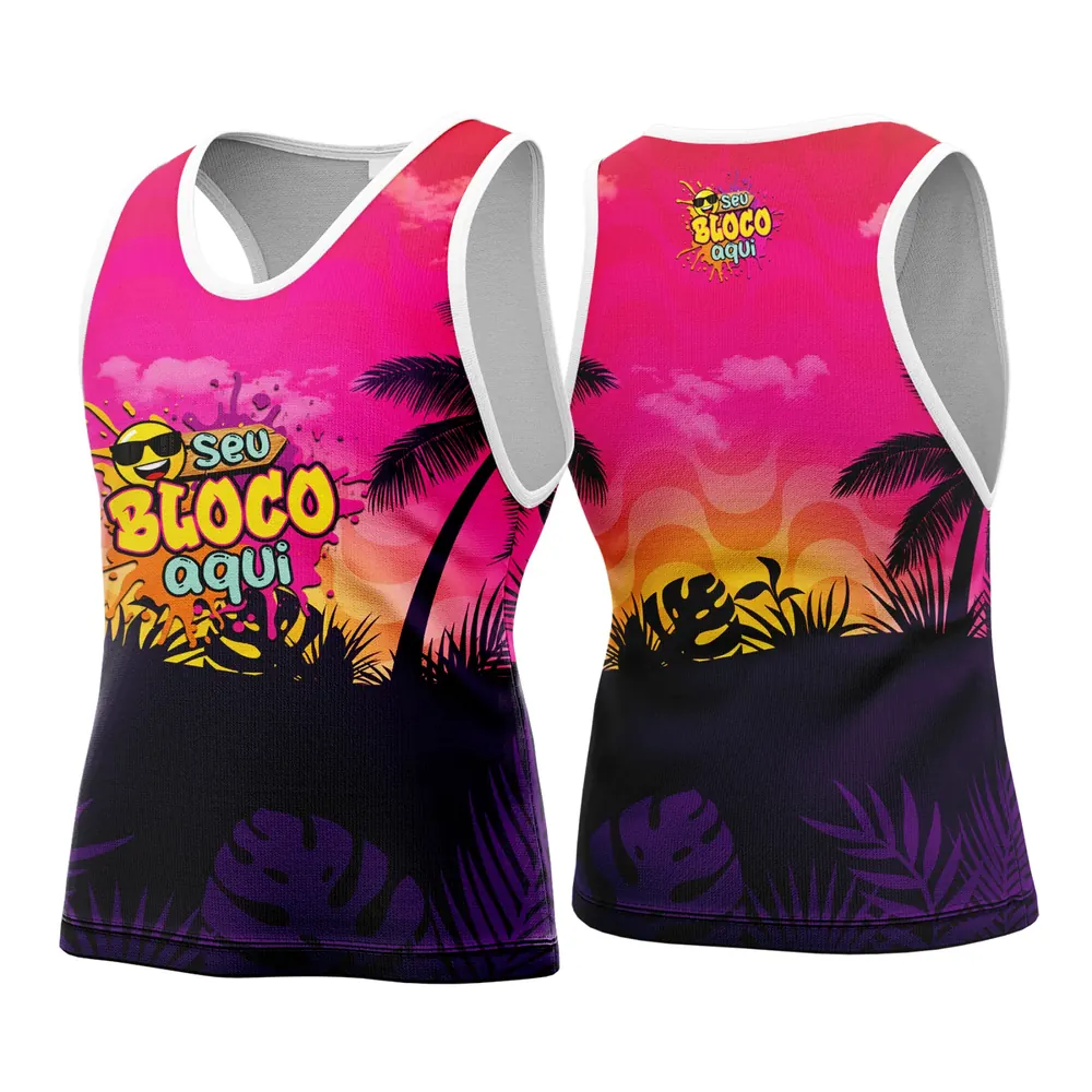 Camisa Abadá Carnaval Personalizada 2026 Modelo 125