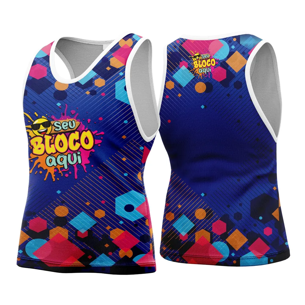 Camisa Abadá Carnaval Personalizada 2026 Modelo 18