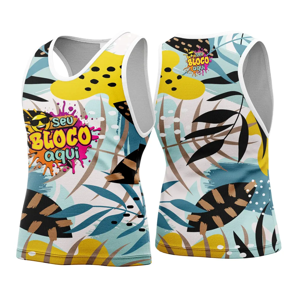 Camisa Abadá Carnaval Personalizada 2026 Modelo 53
