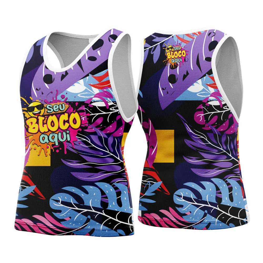 Camisa Abadá Carnaval Personalizada 2026 Modelo 10