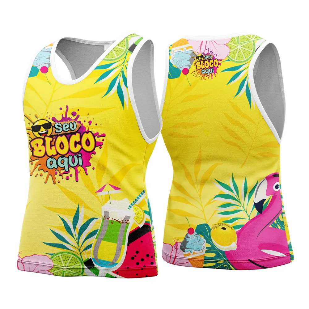 Camisa Abadá Carnaval Personalizada 2026 Modelo 70