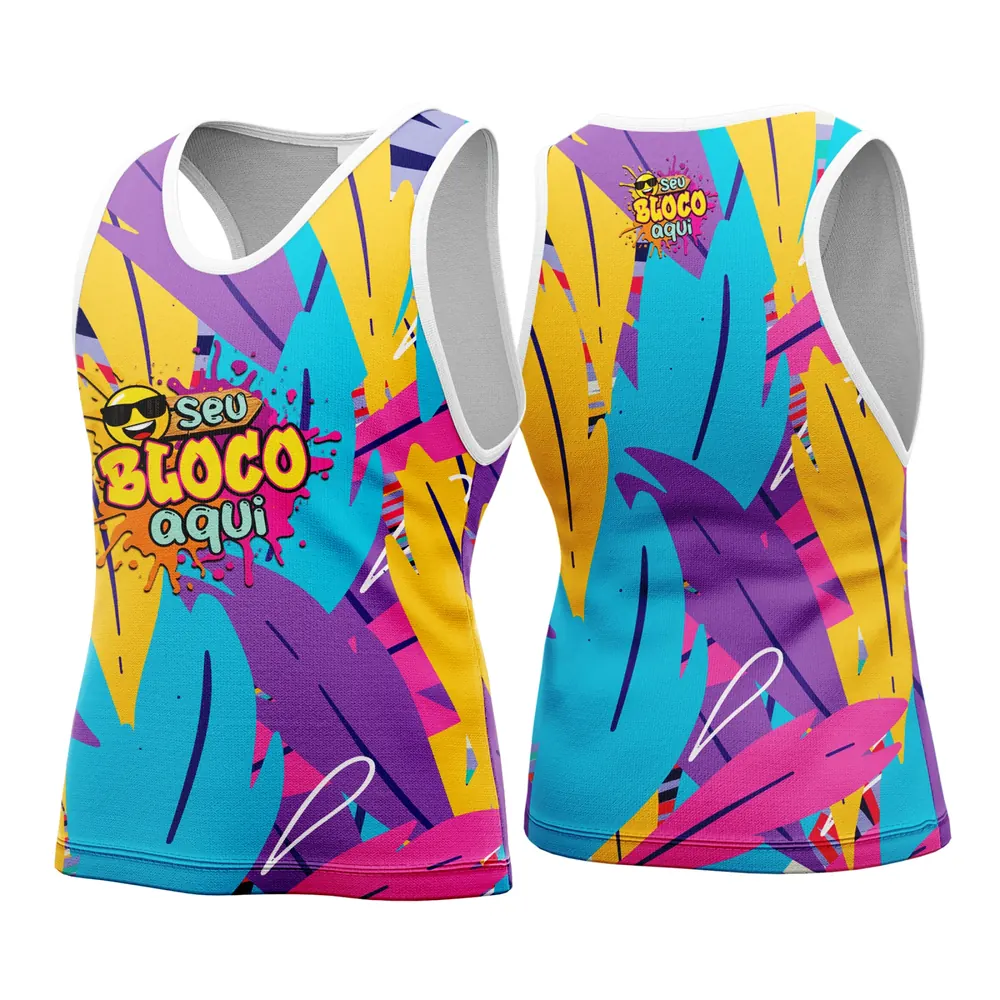 Camisa Abadá Carnaval Personalizada 2026 Modelo 36
