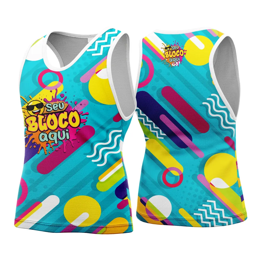 Camisa Abadá Carnaval Personalizada 2026 Modelo 127