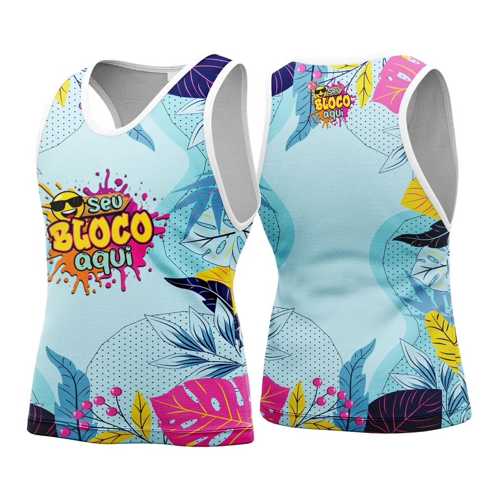 Camisa Abadá Carnaval Personalizada 2026 Modelo 02
