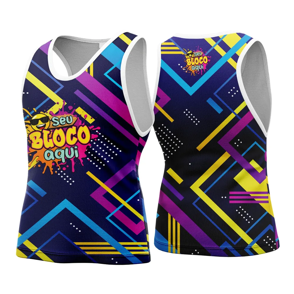 Camisa Abadá Carnaval Personalizada 2026 Modelo 164
