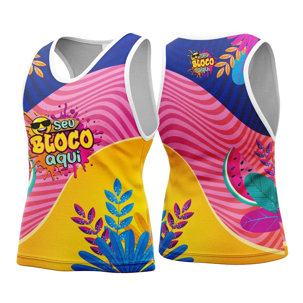 Camisa Abadá Carnaval Personalizada 2026 Modelo 145