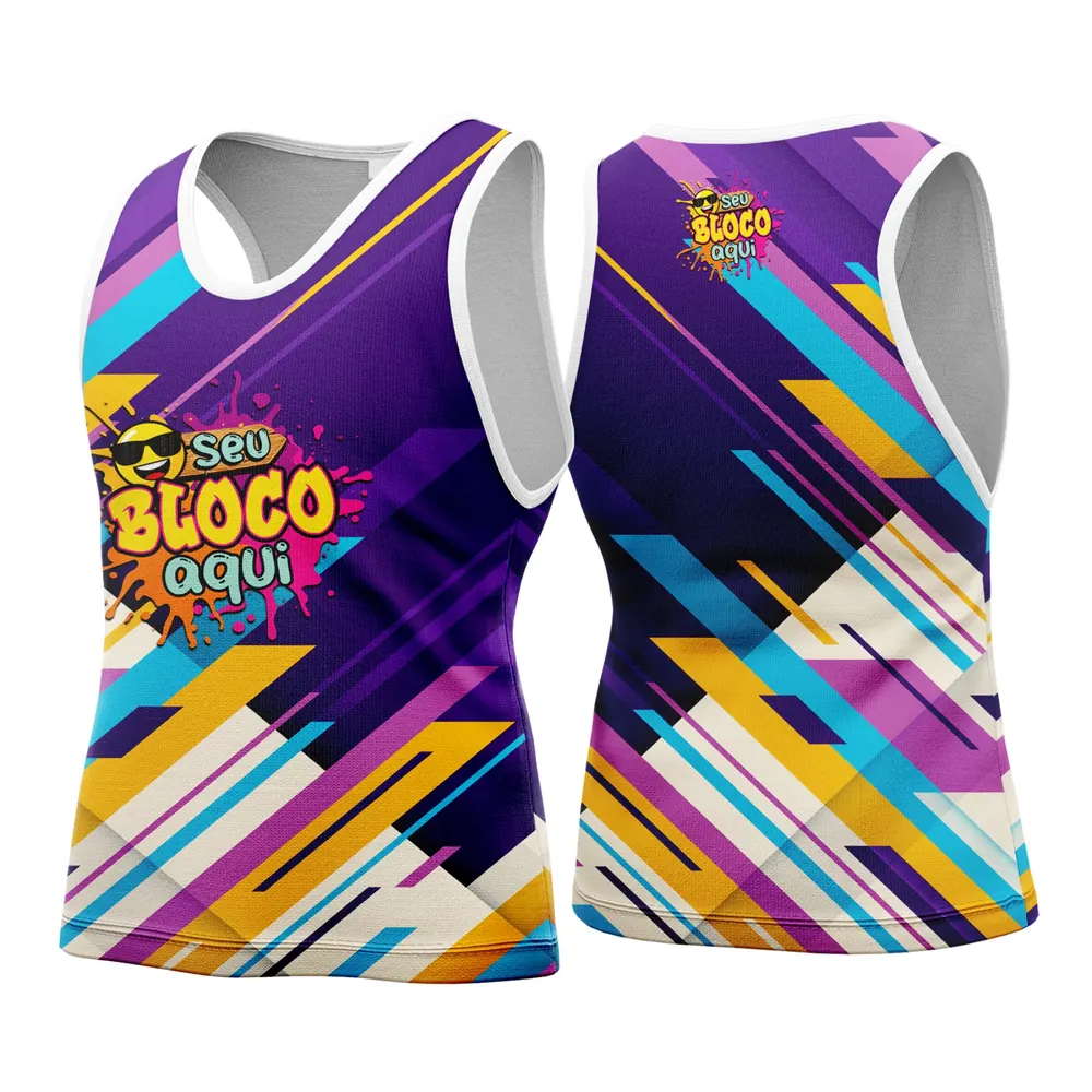 Camisa Abadá Carnaval Personalizada 2026 Modelo 14