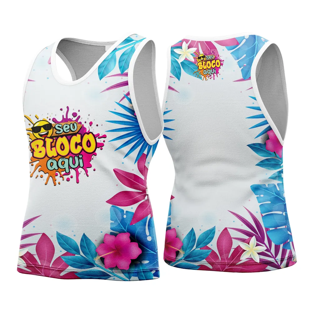 Camisa Abadá Carnaval Personalizada 2026 Modelo 109