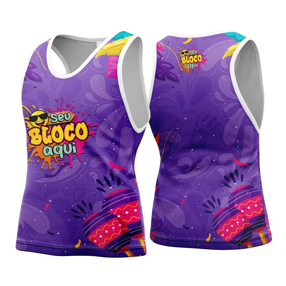 Camisa Abadá Carnaval Personalizada 2026 Modelo 163
