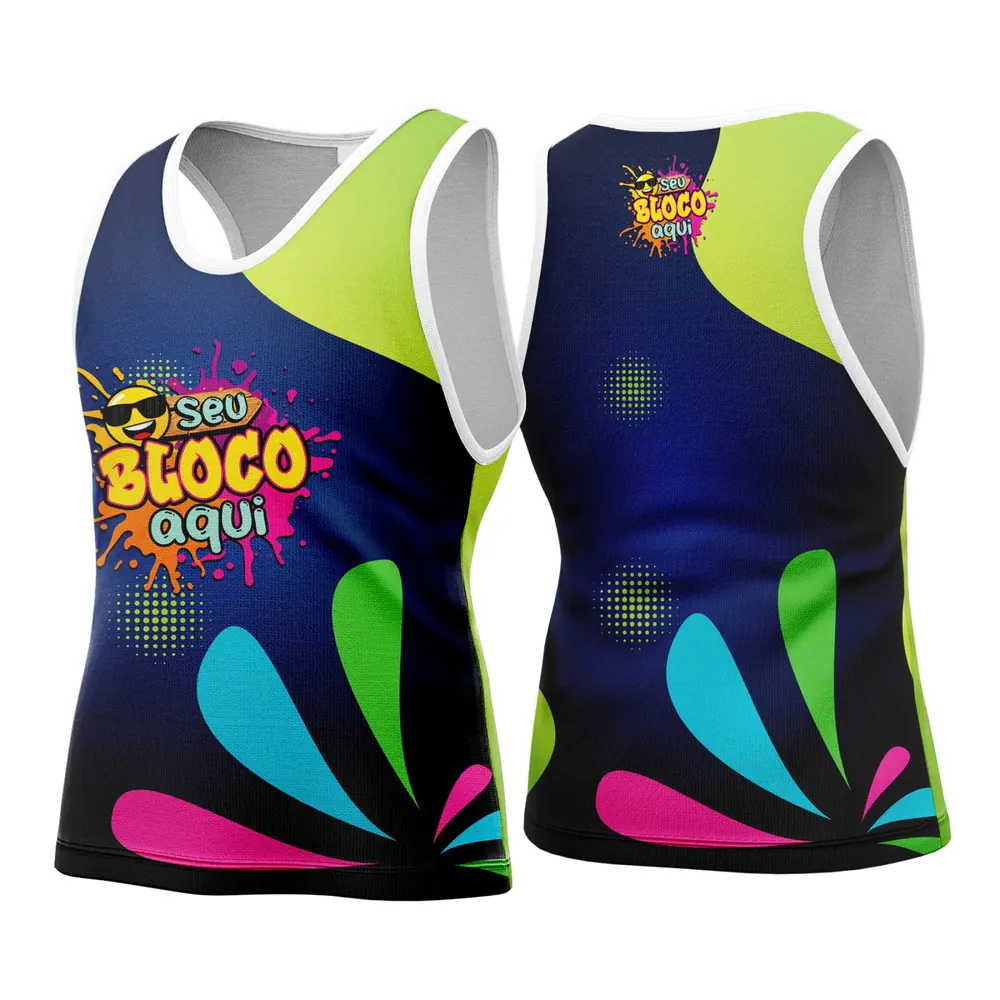 Camisa Abadá Carnaval Personalizada 2026 Modelo 39