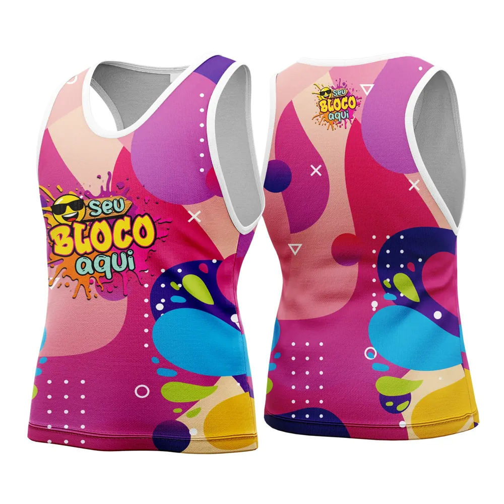 Camisa Abadá Carnaval Personalizada 2026 Modelo 16
