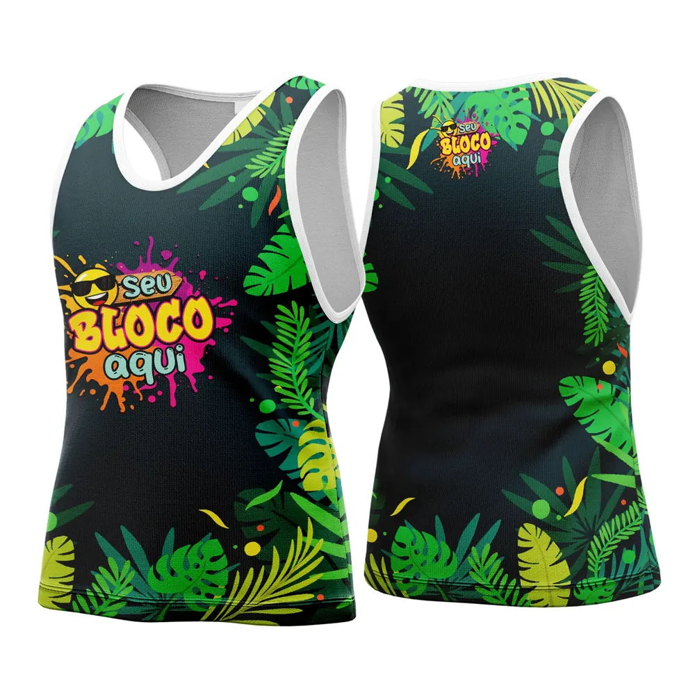 Camisa Abadá Carnaval Personalizada 2026 Modelo 56
