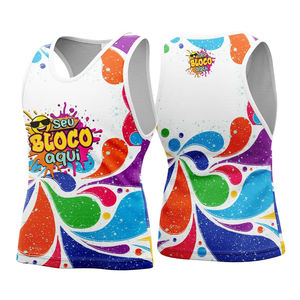 Camisa Abadá Carnaval Personalizada 2026 Modelo 27