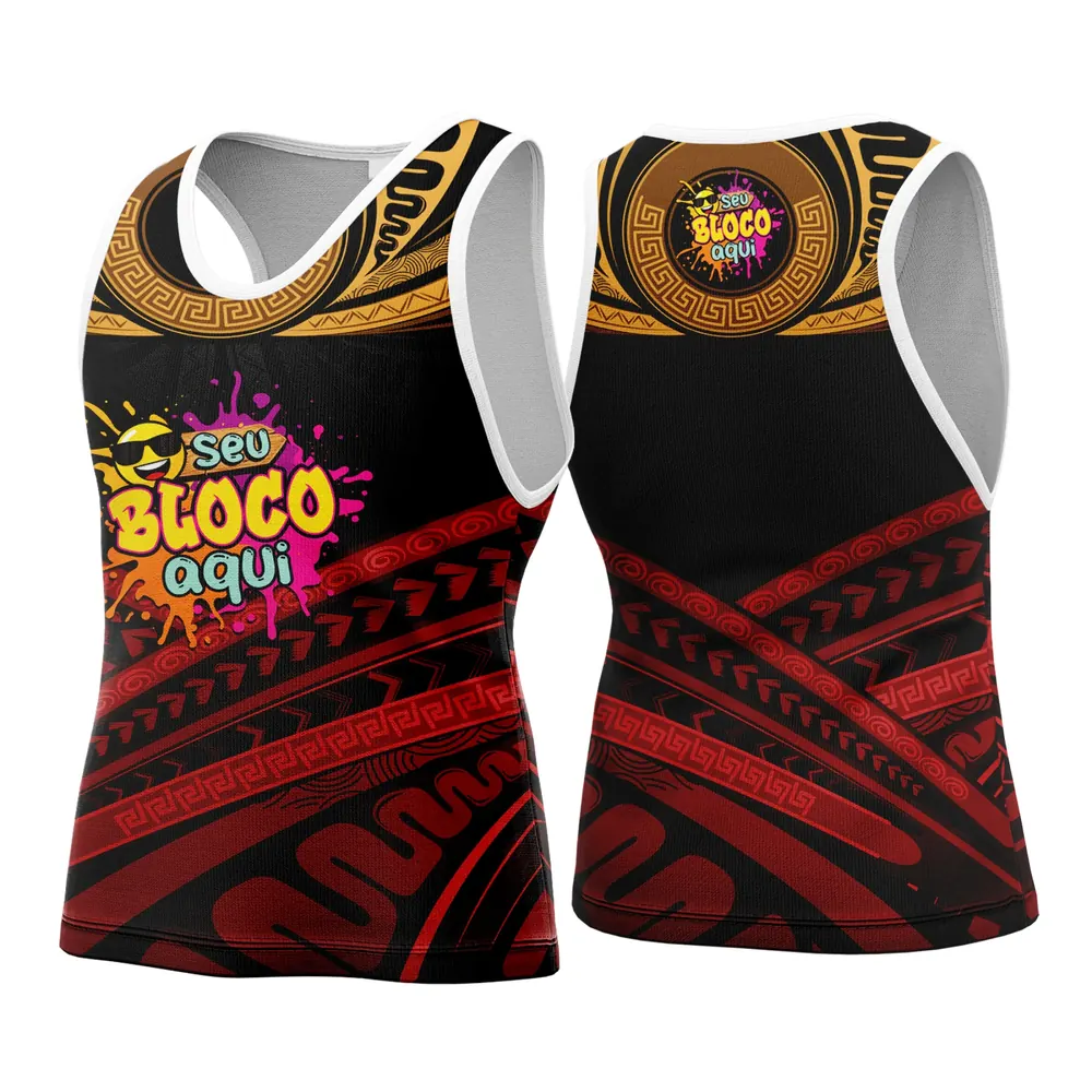 Camisa Abadá Carnaval Personalizada 2026 Modelo 95