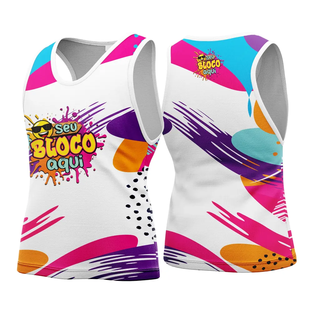 Camisa Abadá Carnaval Personalizada 2026 Modelo 49
