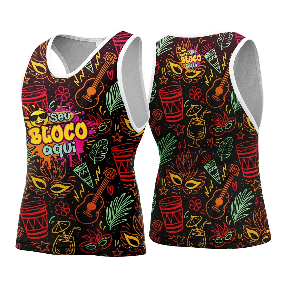 Camisa Abadá Carnaval Personalizada 2026 Modelo 74