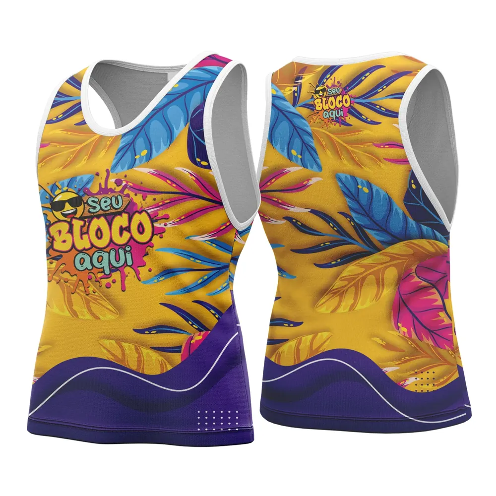 Camisa Abadá Carnaval Personalizada 2026 Modelo 152