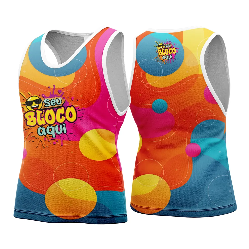 Camisa Abadá Carnaval Personalizada 2026 Modelo 117
