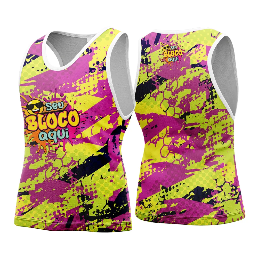 Camisa Abadá Carnaval Personalizada 2026 Modelo 132
